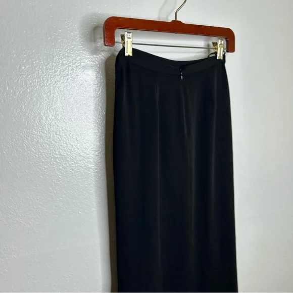NWT Anthropologie Mare Mare Black Maxi Skirt Side Slit Hem XS - Picture 11 of 16